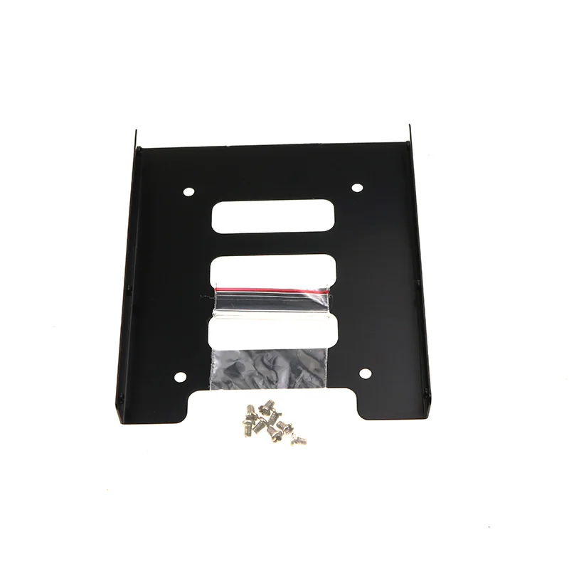 10pc 2.5 Inch SSD HDD To 3.5 Inch Metal Mounting Adapter Bracket Dock Screw Hard Drive Holder for PC Hard Drive Enclosure