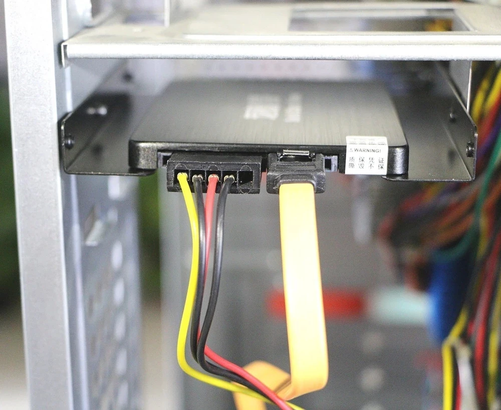 10pc 2.5 Inch SSD HDD To 3.5 Inch Metal Mounting Adapter Bracket Dock Screw Hard Drive Holder for PC Hard Drive Enclosure